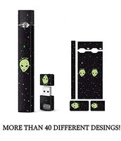 Skin Wrap Vinyl Decal Sticker for JUUL Skin for Pod and Charger Included (UFO)