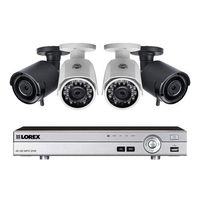 Surveillance system with wired and wireless security cameras