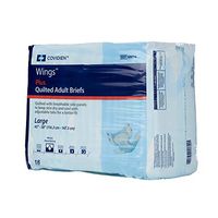 Mck75343101 - Adult Incontinent Brief Wings Tab Closure Large Disposable Heavy Absorbency