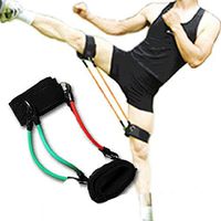 Speed Agility Training Strength Ankle Straps Jump Trainer with 4 Exercise&Fitness Bands-for Workout