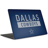 Skinit Decal Laptop Skin for MacBook Pro 15-inch with Touch Bar (2016-19) - Officially Licensed NFL Dallas Cowboys Blue Performance Series Design