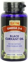 Health from the Sun Dietary Supplement, Black Currant, 500 mg, 90 soft gels