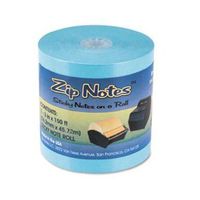 ZipNotes BLUE Refill Roll. Contains 600 3'' x 3'' Sticky Notes (Sold Per Roll)