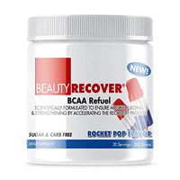 BeautyFit BeautyRecover, Women’s BCAA Amino Acids, Post-Workout Recovery Drink for Muscle Recovery and Muscle Toning (Rocket Pop,30 Servings)