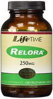 Lifetime Relora Veg 250 Mg Mineral Supplements, 120 Count
