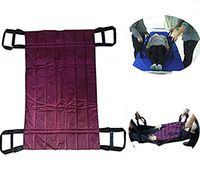 Transfer Boards Belt Sliding Medical Lifting Sling Mobility Equipment Care - Supplies Patient Positioning Pad for Elderly Disabled Bariatric (Color : Red)