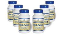 Diet-Detox | All Natural Dietary Supplement Cleanses and Supports Thermogenic Weight Loss & Colon Health | Plant-Based Formula |Increase Energy Levels & Flush Fat | 180 Day Supply