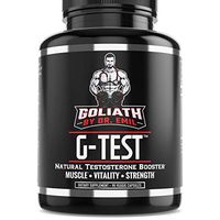 Goliath by Dr. Emil G-Test - Testosterone Booster for Men - Supports Lean Muscle Growth, Energy, Recovery and Libido (90 Veggie Capsules)