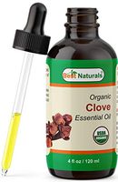 Best Naturals Best Naturals Certified Organic Essential Oil with Glass Dropper, Cinnamon, 4 Fluid Ounce