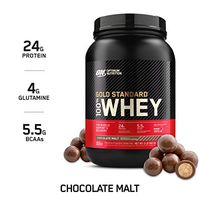 Optimum Nutrition Gold Standard 100% Whey Protein Powder, Chocolate Malt, 2 Pound (Packaging May Vary)