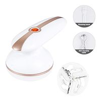 Rechargeable Lint Remover Electric Fabric Shaver Sweater Shaver Defuzzer USB Powered for Cloths, Upholstery, Bedding, Fuzz, Fabrics with Replaceable Stainless Steel Blades