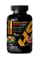 Brain Health Vitamins - Organic Greens - Premium Complex - Spinach Extract Organic - 1 Bottle 60 Tablets