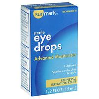 Sunmark Sunmark Eye Drops Advanced Releif, Advanced Releif 0.5 oz
