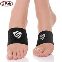 SHINYMOD Arch Support Compression Copper Brace, Planter Fasciitis Arch Support Sleeve for Flat', Heel Spurs, High Arch Pain to Relieve Pain -L