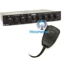 Wet Sounds WS-420 SQ - 4 Band Parametric Equalizer with 3 Zone Operation with Microphone