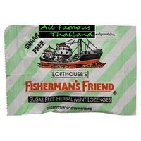 Fishermans Friend Sugar Free Herbal Mint 25g. Product of Thailand