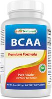 Best Naturals BCAA Powder 8 OZ Branch Chain Amino Acids Pharmaceutical Grade