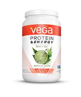 Vega Protein & Energy Matcha Latte (24 Servings, 29.3 Oz) - Plant Based Vegan Non Dairy Protein Powder, Gluten Free, Keto, MCT Oil, Non GMO