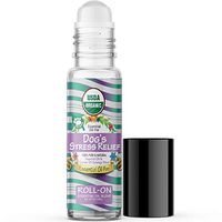 Essential Oil for Dogs Stress Relief (USDA Organic - 100% Pure) Pre-Diluted Blend of Essential Oils Recommended by Aromatherapists for Aromatherapy - 10ml