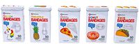 New Bioswiss Bandages Hipster Designs Featuring Unicorn, Pineapple, Pizza, Donuts & Taco Bandages (Pack of 5)