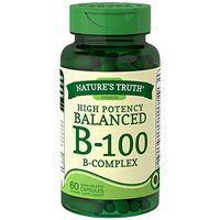 Nature's Truth High Potency Balanced B-100 B- Complex Quick Release Capsules - 60 ct