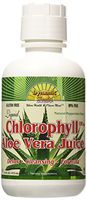 Dynamic Health Chlorophyll ( 100 mg ) with Aloe Vera Juice, 16-Ounce