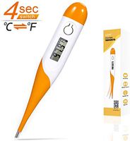 Thermometer for Fever, Digital Thermometer Fast 10 Sec Instant Read Oral Rectal Axilary Thermometer for Kids, Children, Adults, Infants, Toddlers