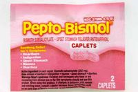 Pepto Bismol 2 Pack Caplets (50 Pack)