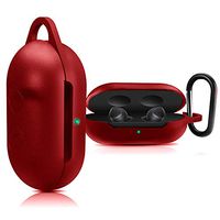 lzndeal Headphone Cover,Earphone,Headphone,Smart Cover,Silicone Headphone Protective Cover Anti-Drop Shockproof Case with Hook for Samsung Galaxy Buds