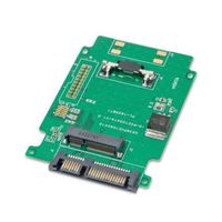 SYBA SY-ADA40050 mSATA SSD to 2.5 SATA Adapter Replace Laptop HD for Faster Performance and Longer Battery Life