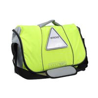"Proviz Unisex Waterproof High-Viz Messenger Bag; Laptop Compatible, Yellow