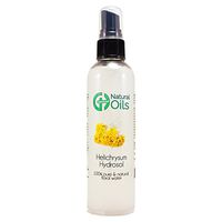 Helichrysum Hydrosol (Floral Water) - 4 fl oz Plastic Bottle w/Black Spray Cap