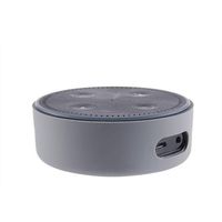 ZTY66 Silicone Protective Ultrathin Proof Sleeve Case Cover for Amazon Echo Dot 2nd (Gray)