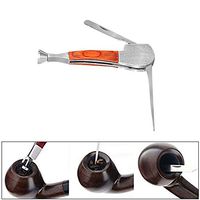 Cleaning Article, Multifunctional Stainless Steel Tobacco Pipe Cleaner Cleaning Tool, Home Kitchen Bathroom Decor