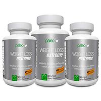 Weight Loss Extreme - Paleo Life - Fat Burner, Appetite and Cravings Control Formula, Fights Food Anxiety. 60 Capsules. (3)