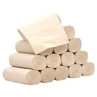 ninasill 16 Rolls Towels Paper Family Rolls Cleaning Paper Towel Tissue Paper 4-Ply Toilet Paper, Home Kitchen Degradable Toilet Tissue