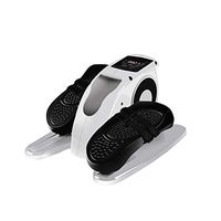 ZAIHW Desk Electric Elliptical Machine Trainer,Under Desk Bike Pedal Exerciser,Mini Cycle Exercise Bike for Leg Pedder Portable with Display Monitor, Quiet & Compact