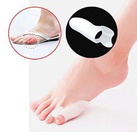 Tinksky Gel Bunion Protectors Toe Separators Straighters Spreaders Correctors for Little Toe