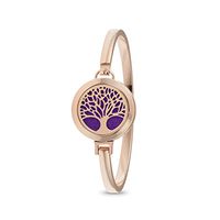 Tree of Life Diffuser Bracelet (Rose Gold)