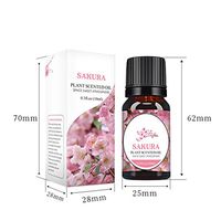 Shotbow Essential Oils, 100% Pure 10ml Essential Aromatherapy Oils, Therapeutic Grade Water Soluble Oil Aroma, for Diffuser, Humidifier, Massage, Aromatherapy, Skin & Hair Care (Cherry blossoms)