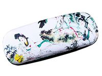 Ancient Chinese Beauty Hard Eyeglasses Case Glasses Protective Holder Leather Case - 23