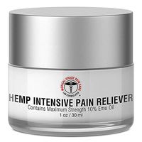 Hemp Cream for Pain Relief - SkinPro Medical Grade Skin Care - Contains Maximum Strength 10% Emu Oil for Potent, Fast-Acting Results