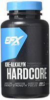 EFX Sports Kre-Alkalyn Hardcore | PH Correct Creatine Monohydrate Pre-Workout Energy| Patented Formula, Gain Strength, Build Muscle & Enhance Performance - 120 Capsules / 40 Servings