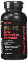 GNC Men's Saw Palmetto Formula, 120 Tablets, Supports Normal Prostate Function