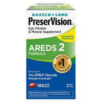 PreserVision AREDS 2 Eye Vitamin & Mineral Supplement with Lutein and Zeaxanthin, Soft Gels, 1Pack (210ct Total) EW@GHT PreserVision-nE