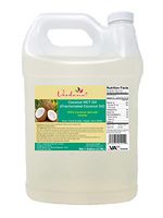 Verdana Coconut MCT Oil – Fractionated – Genuine 100% Coconut Derived– Kosher Certified Food Grade – Pure- Vegan – Non GMO– Used for Keto, Paleo, Sports Nutrition, Aromatherapy, Massage – (1 Gallon)