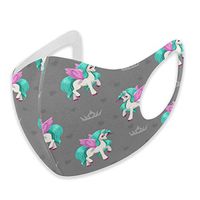 Mouth Masks for Dust Protection Anti Face Mask Washable Earloop Mask Pink Unicorn