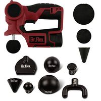 Percussion Massage Gun with 10 Attachments - Cordless Handheld Deep Muscle Body Massager