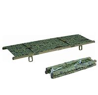 XR Emergency Rescue Flat Foldaway Portable Stretcher with Two Steel Bars,for Hospital,Clinic, Home,Sports venues,Ambulance Weight Capacity 350 lb