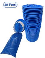 ISICK Vomit Bags 1000ml, 48pk, Medical Blue, Premium Quality, Morning Sickness, Kids, Taxis Drivers, Car Motion Sickness, Portable, No Mess, Medical Grade
